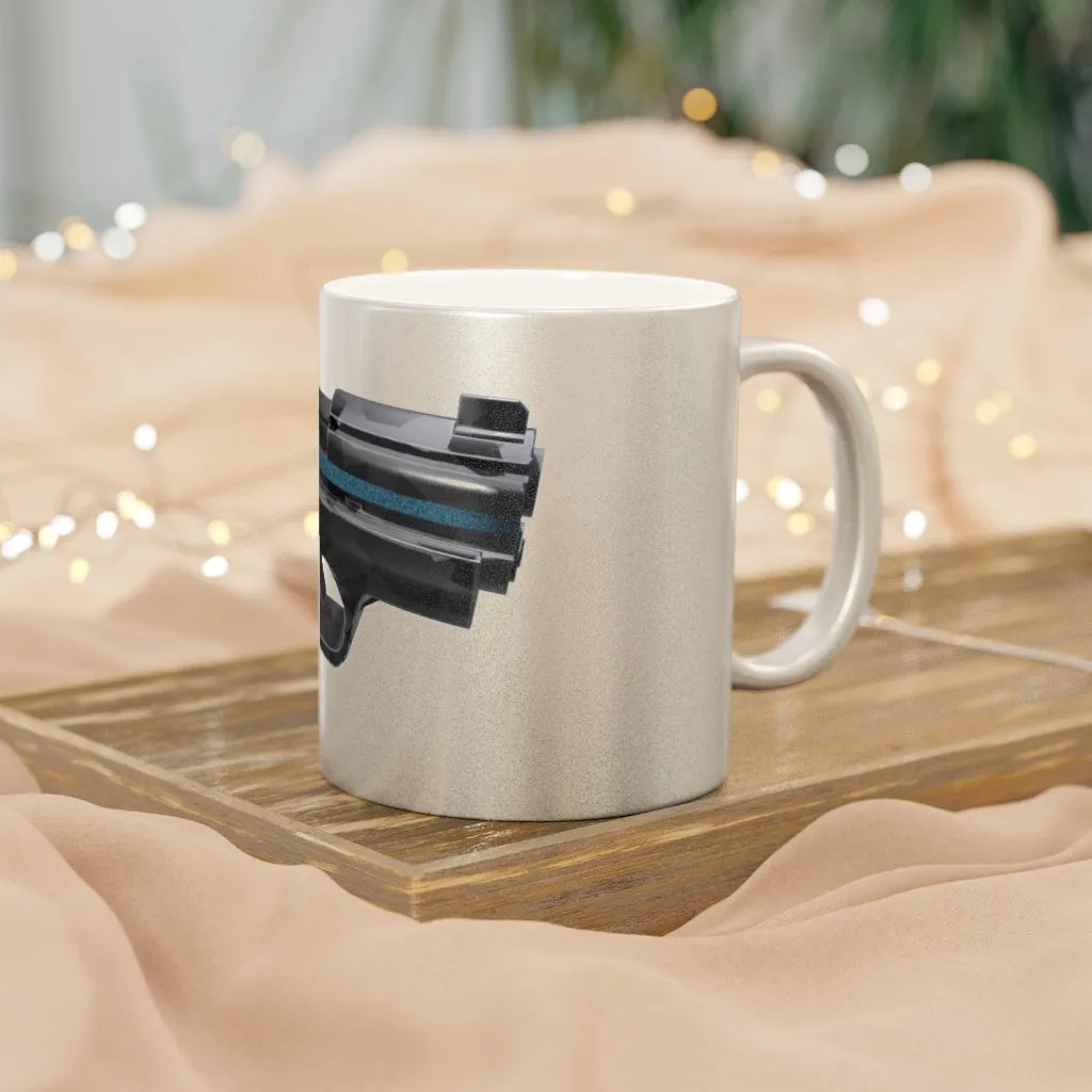 22 Calibur Metallic Mug (Silver\Gold)