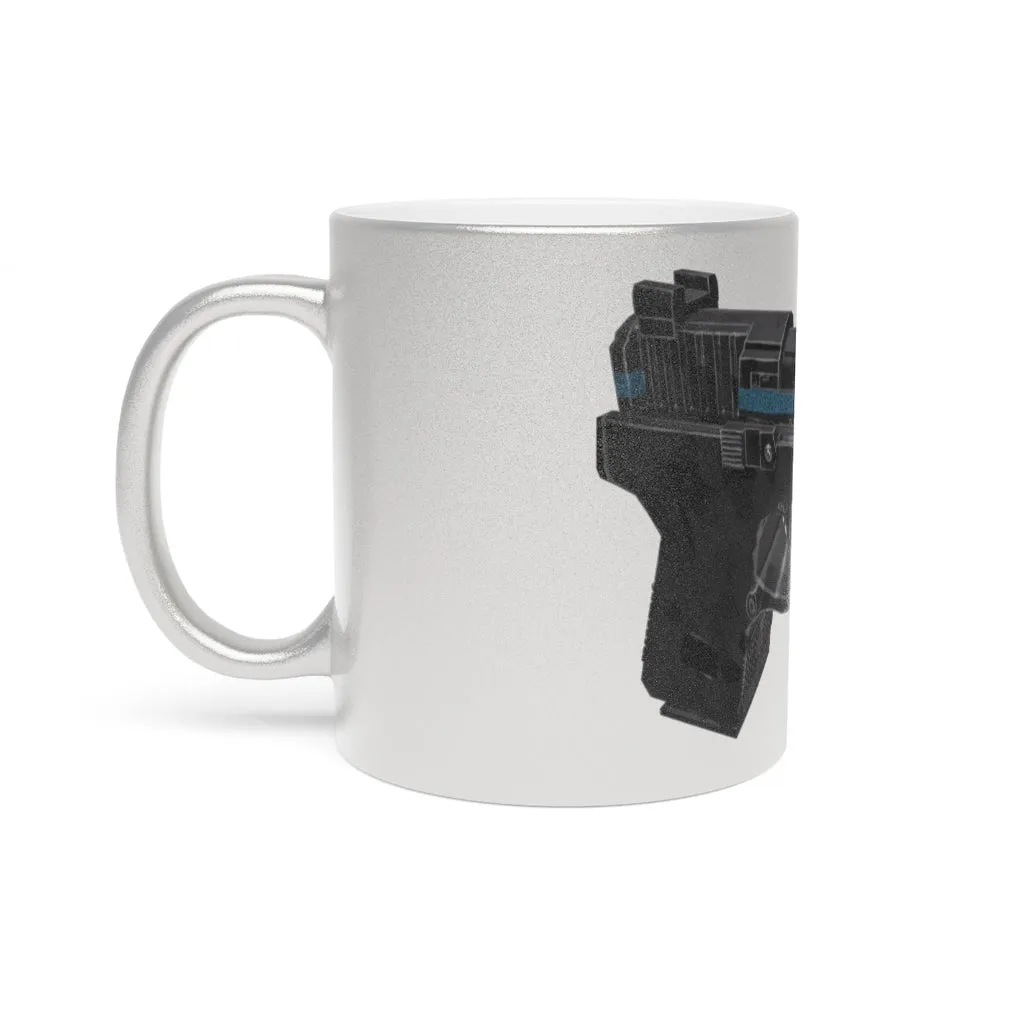 22 Calibur Metallic Mug (Silver\Gold)