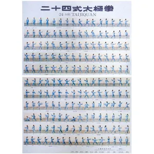 25% OFF - Poster - 24 Form Taijiquan