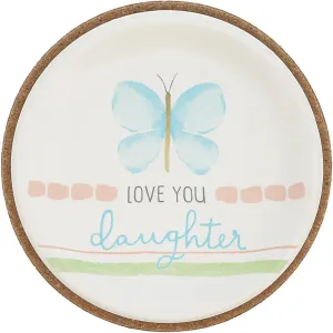 3.75" Love You Daughter Keepsake Dish