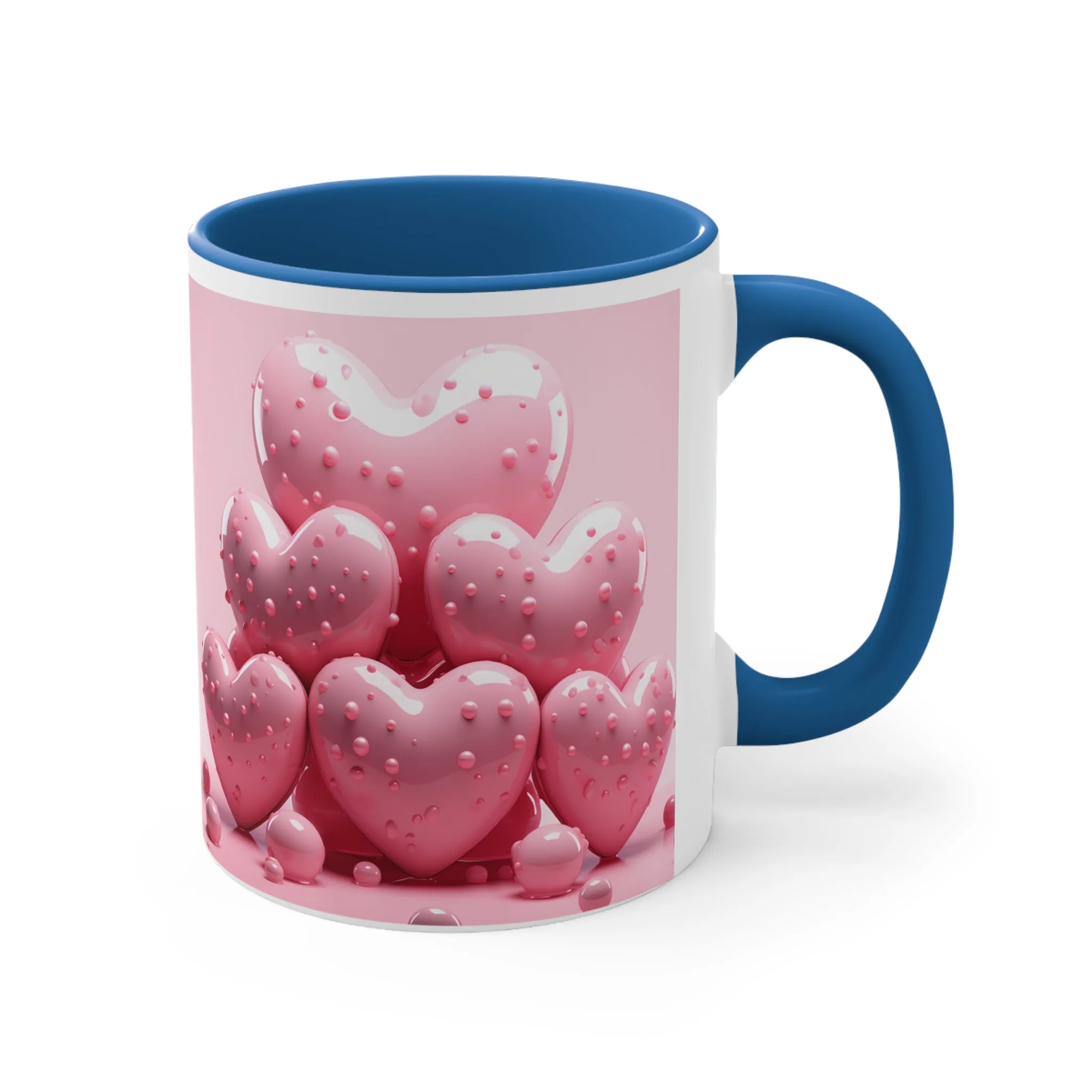 3D Valentine candy heart mug, couple mug, love heart couple mug, Funny Valentine Heart Candy, heart candy mug, conversation heart mug, Heart-Shaped Mug, Coffee Mug, 11oz