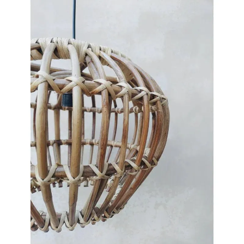 Accent Rattan Ceiling Lamp