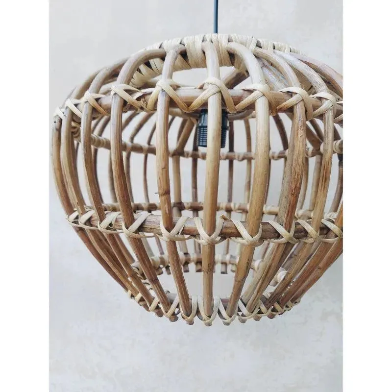 Accent Rattan Ceiling Lamp