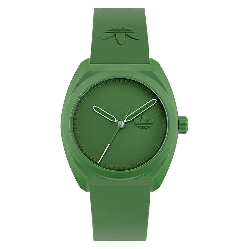 Adidas Originals Project Three Unisex Green Watch AOST24053