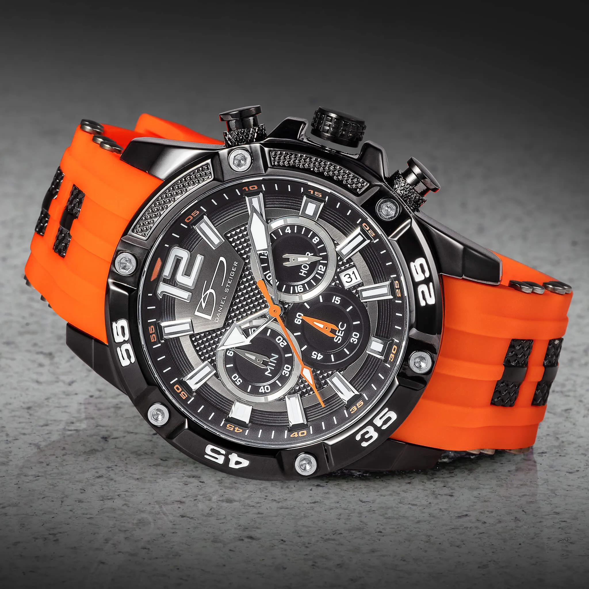 Adventurer Orange Men's Watch & Sunglasses