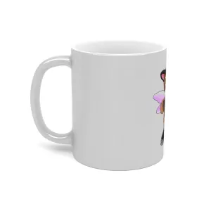 Angebear Metallic Mug (Silver / Gold)