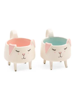 ARLINGTON DESIGNS Set 2 Bunny Mugs