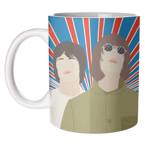 Art Wow Gallagher Brothers Mug