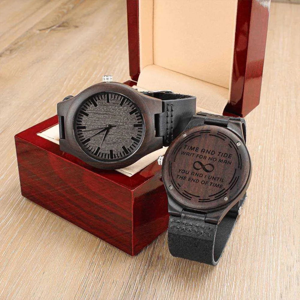 Crafted for the Bold: A Timeless Wooden Watch for the One Who Inspires You