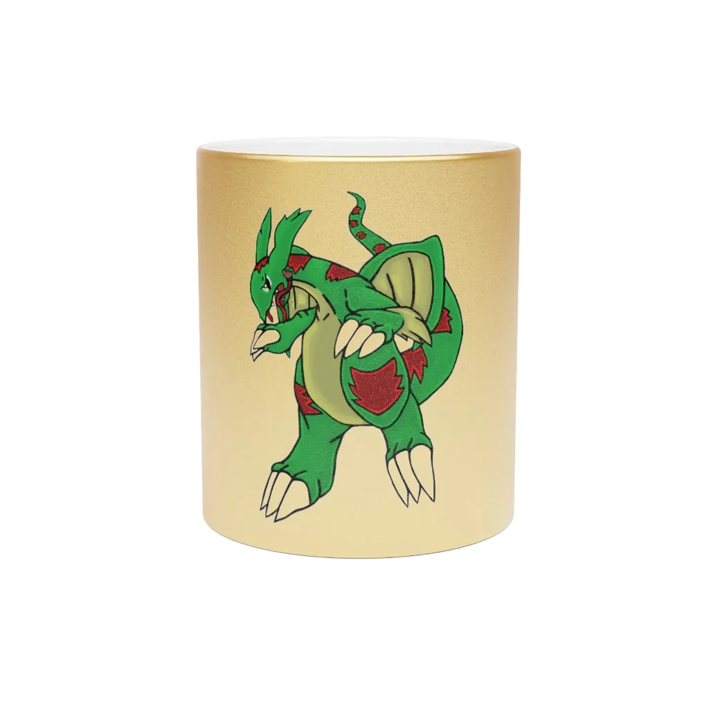 Draggor Metallic Mug (Silver\Gold)