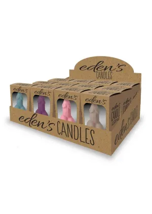 Eden's Candle Vanilla Scented Penis