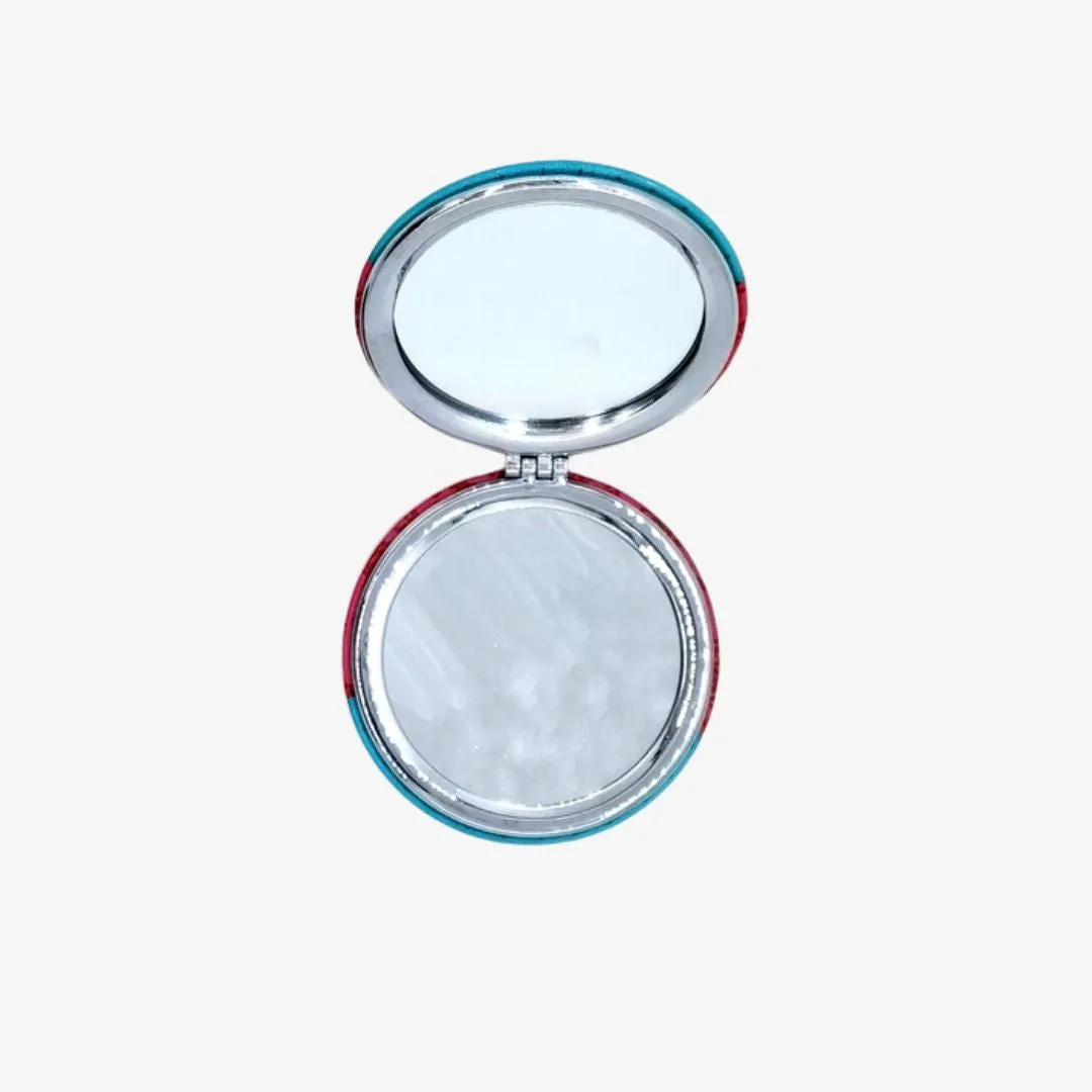 'Enchanted Tui' Compact Mirror