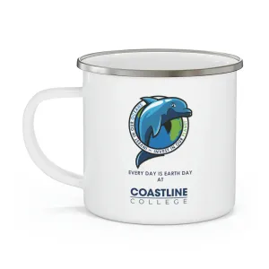 Fin Invest In Our Oceans Enamel Camping Mug