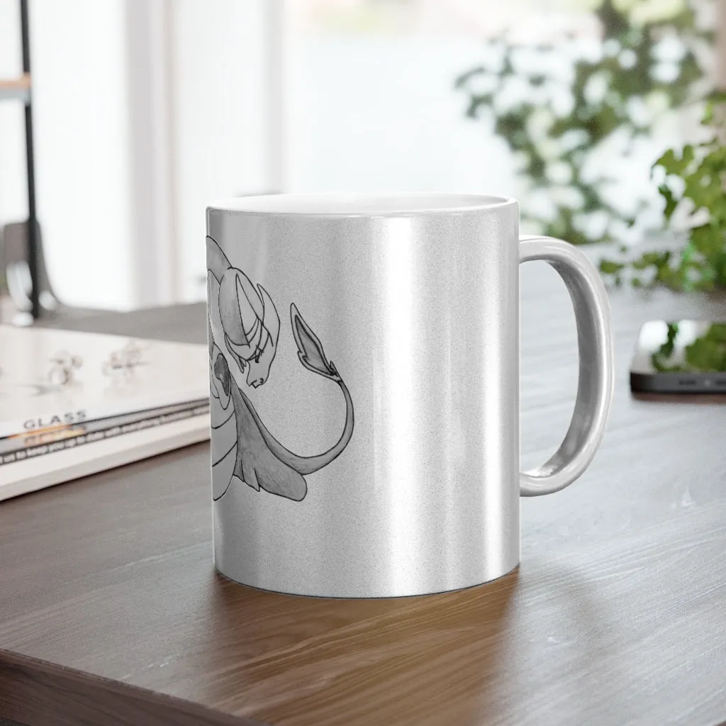 Ghoulaba Metallic Mug (Silver / Gold)