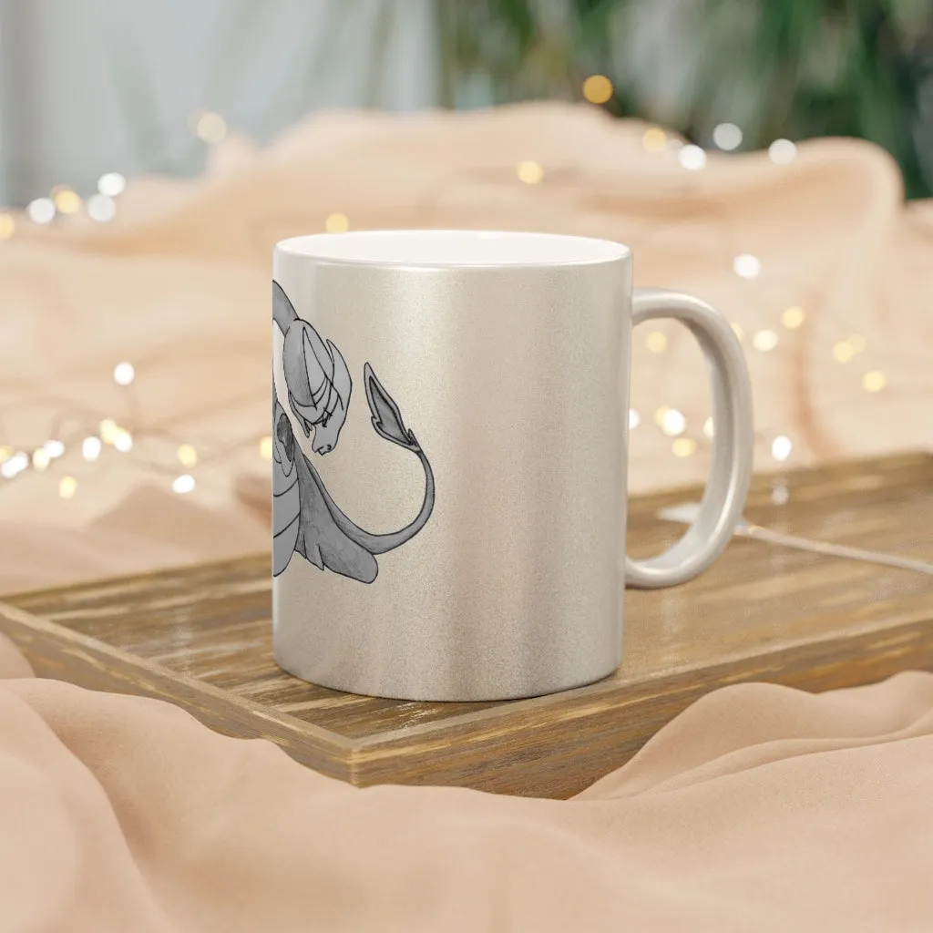 Ghoulaba Metallic Mug (Silver / Gold)