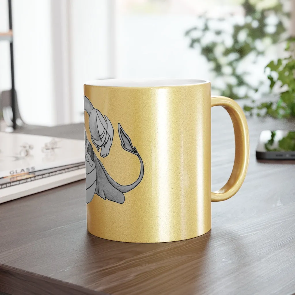 Ghoulaba Metallic Mug (Silver / Gold)