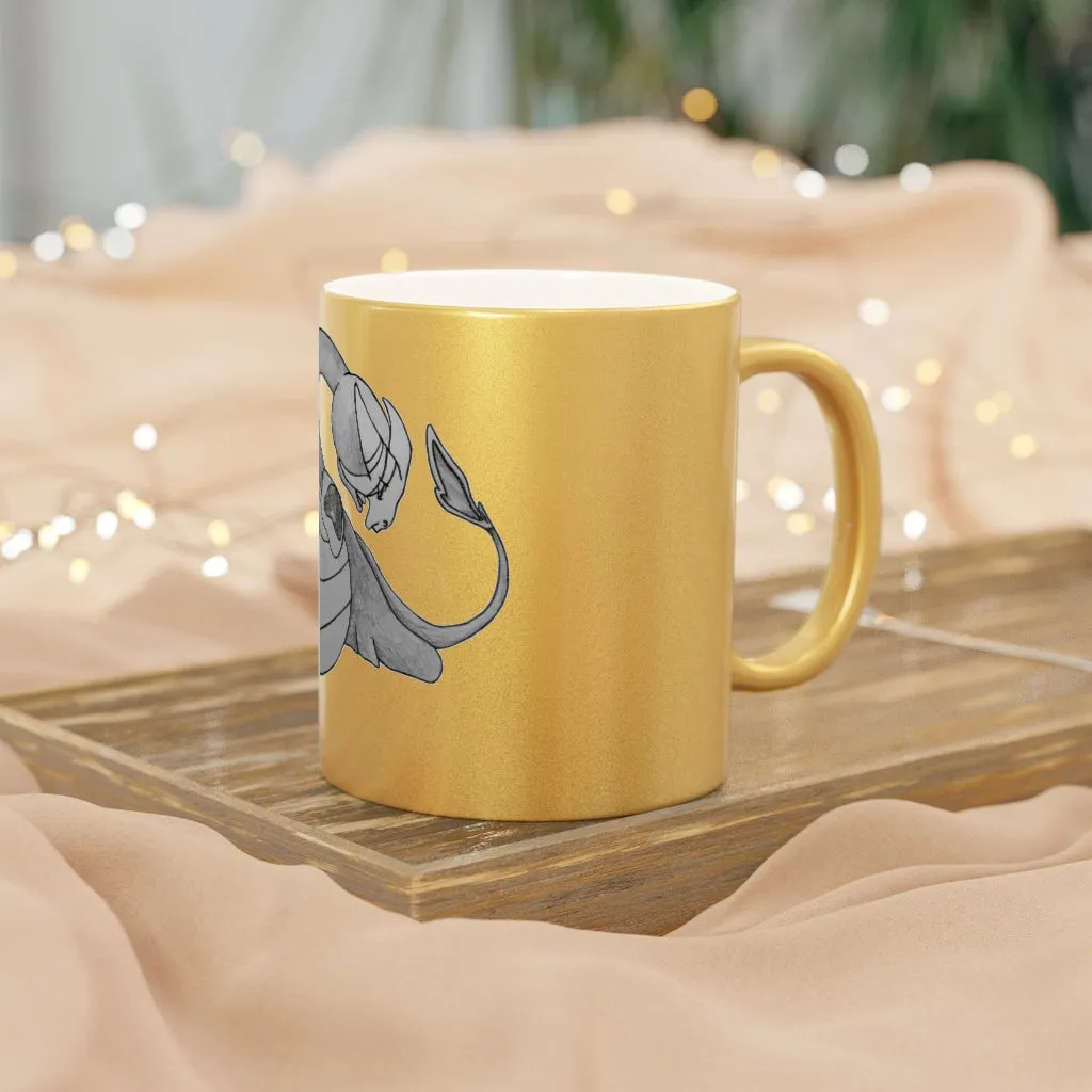 Ghoulaba Metallic Mug (Silver / Gold)