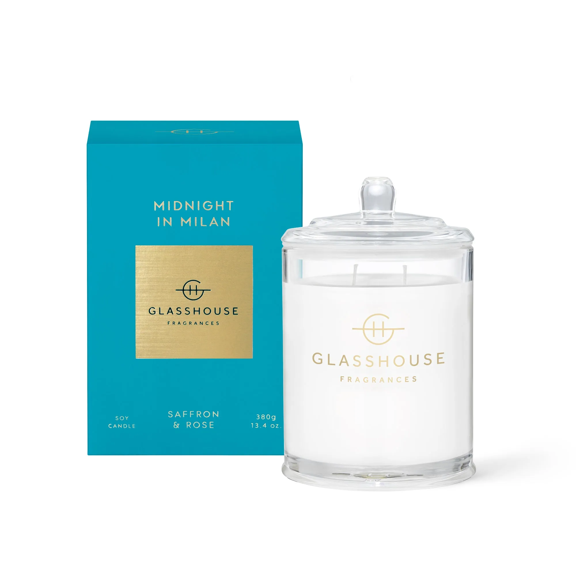 Glasshouse Fragrance - 380g Candle - Midnight In Milan