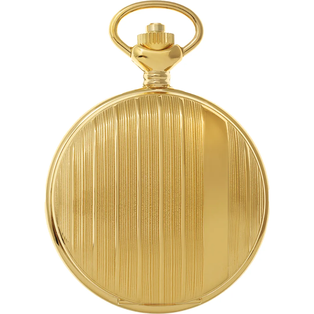 Gold Plated  Pocket Watch – Elegant Design with Classic Charm