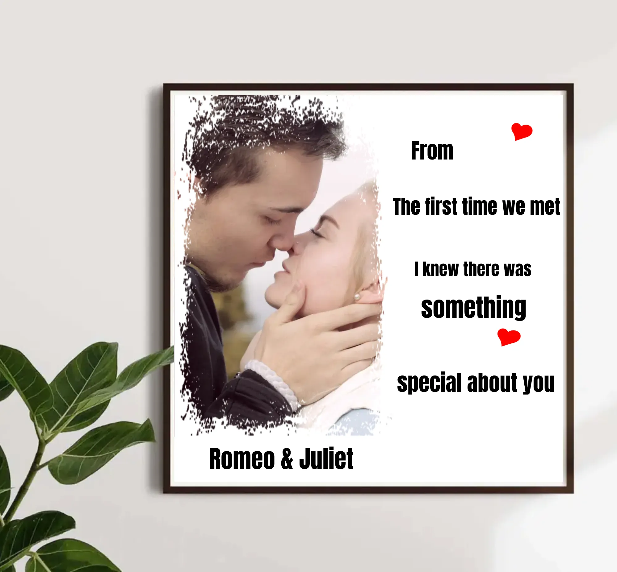 GYMPOLO Personalized Lovers Canvas