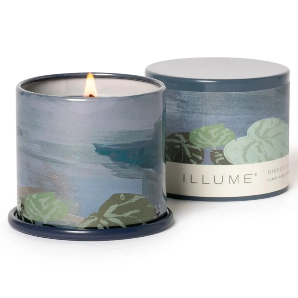 Hidden Lake Demi Tin Candle