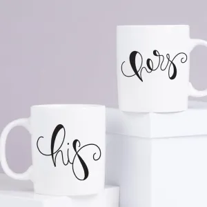 His and Her Mug Set