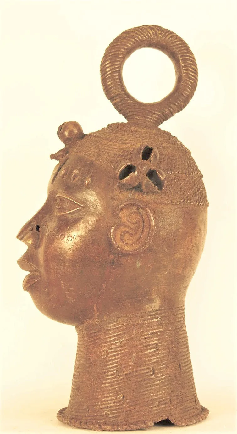 Ife Idealized Portrait in Bronze