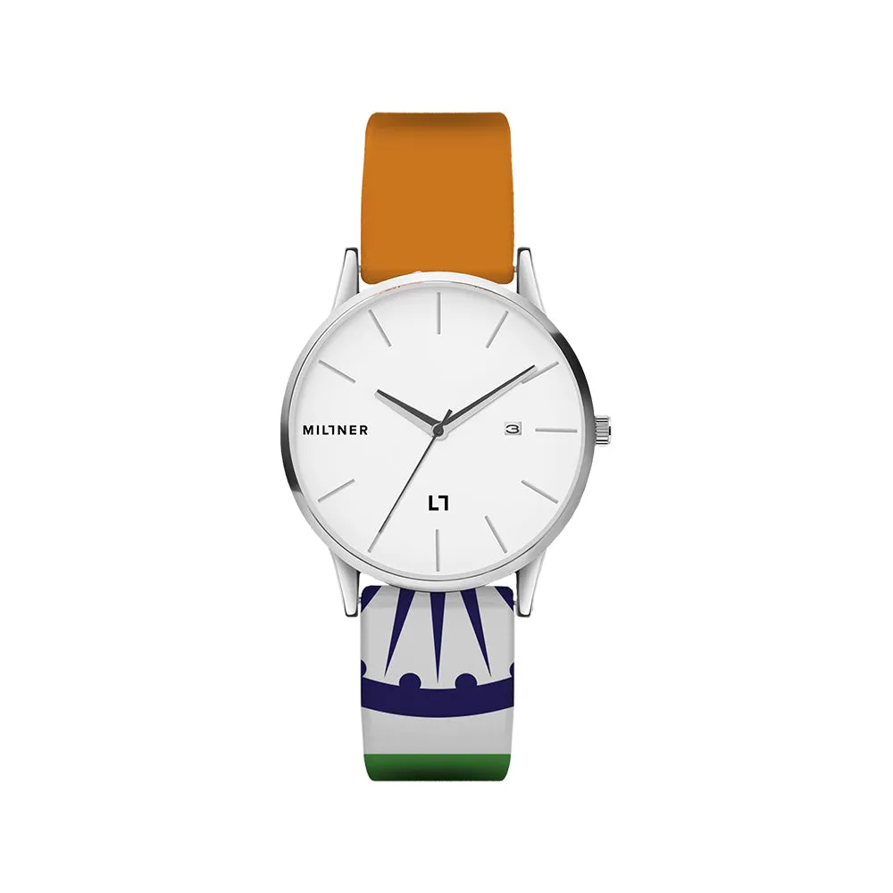 India Rub S-White 42 Watch