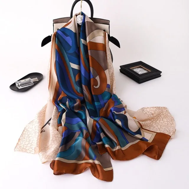 Long Silk Scarf