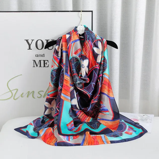 Long Silk Scarf