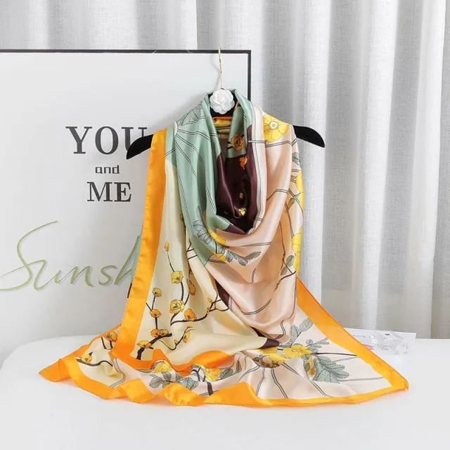 Long Silk Scarf