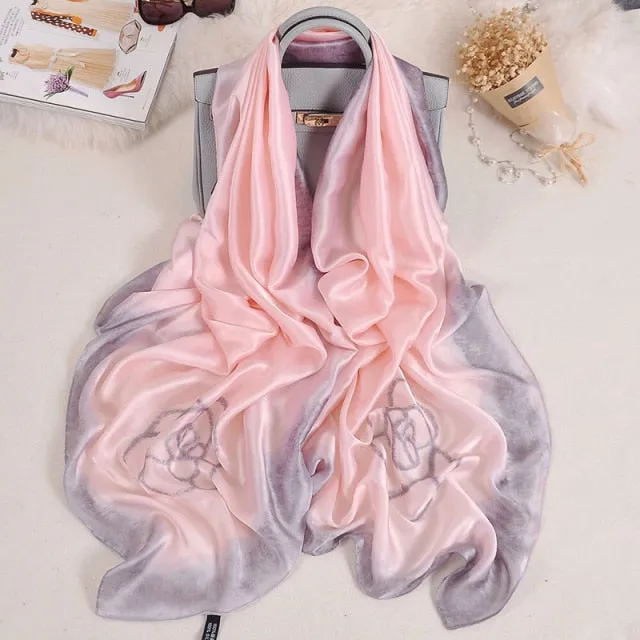 Long Silk Scarf