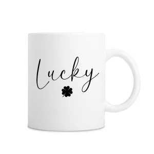 Lucky Clover Mug - White