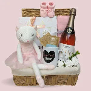 Mum To Be Hamper - Bump Needs Biscuits (Pink)