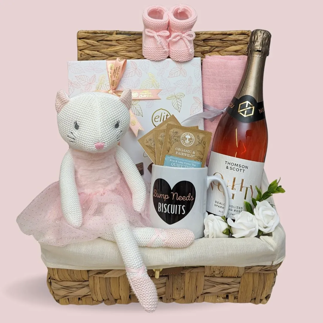 Mum To Be Hamper - Bump Needs Biscuits (Pink)