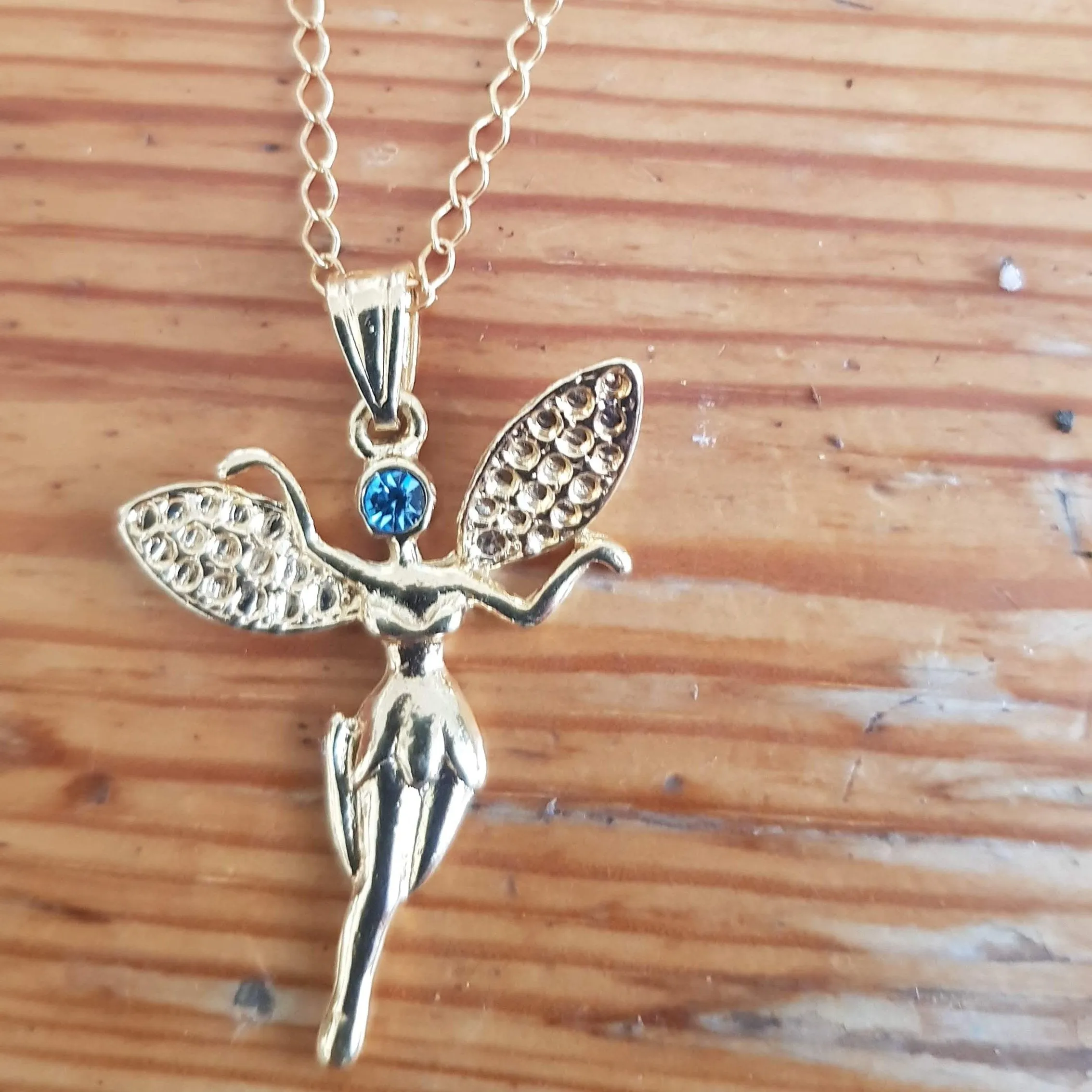 Necklace for women. Goldfilled pendant Fairy Necklace for Woman/ Girl.