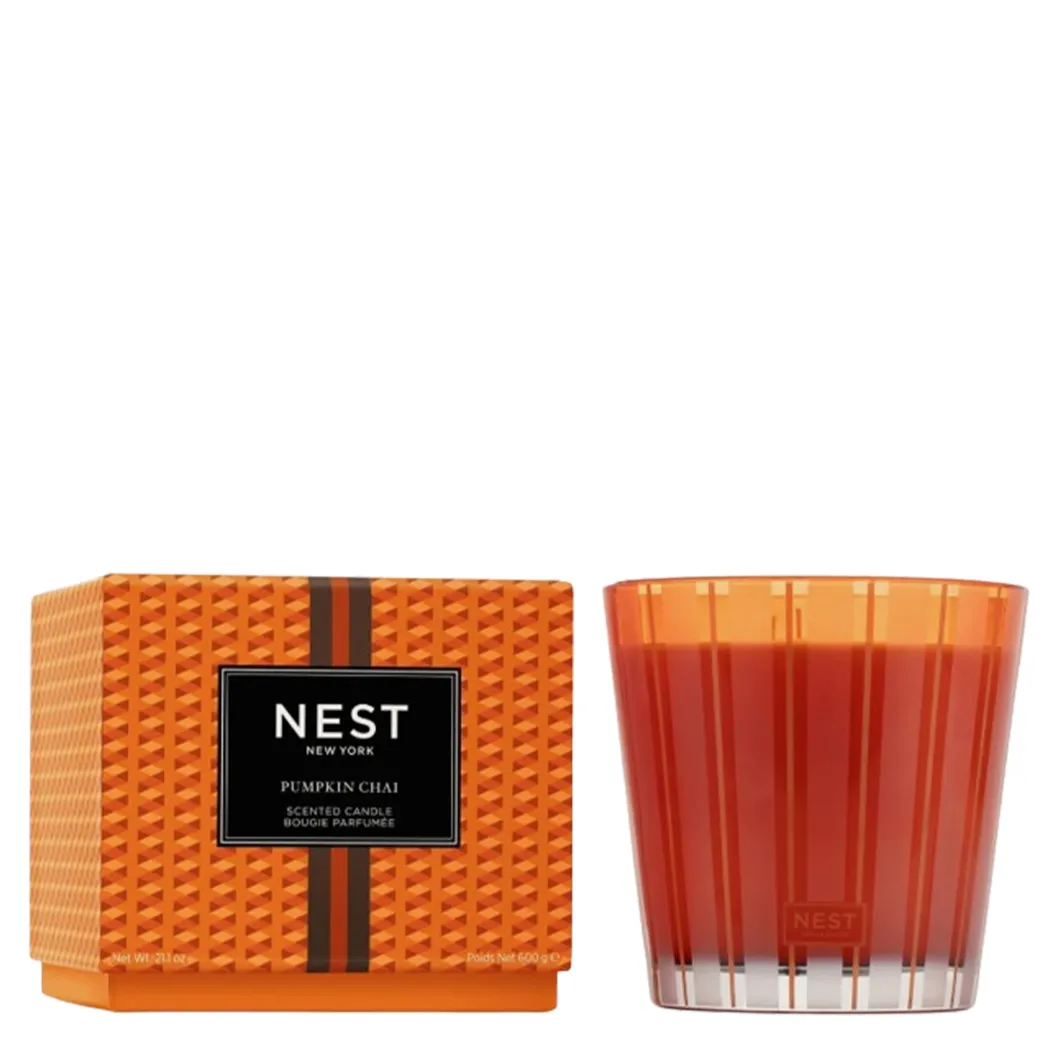 Nest 3-Wick Pumpkin Chai Candle