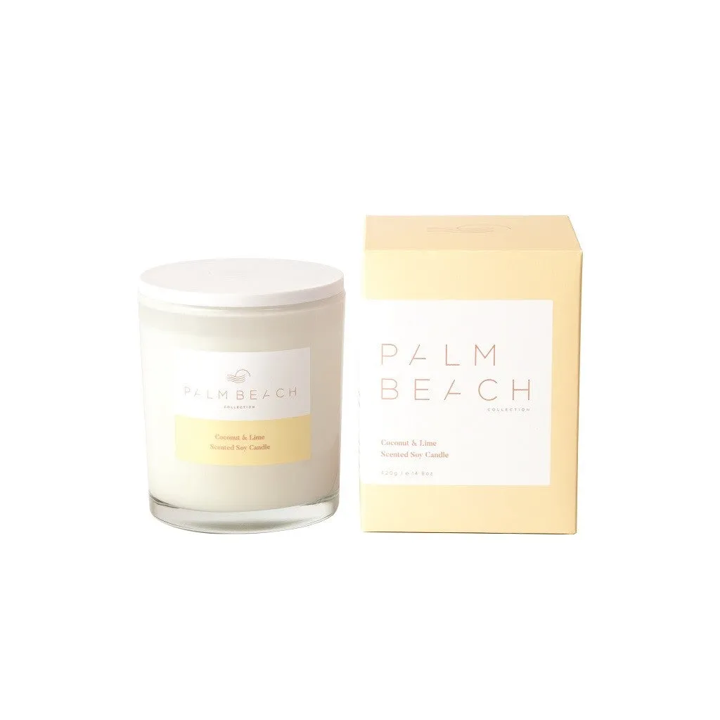 Palm Beach Mini Candle 90g - Coconut & Lime