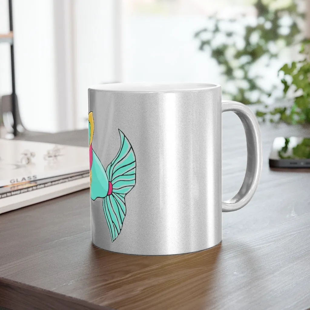 Plumo Metallic Mug (Silver / Gold)