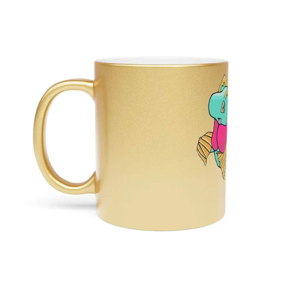 Plumo Metallic Mug (Silver / Gold)