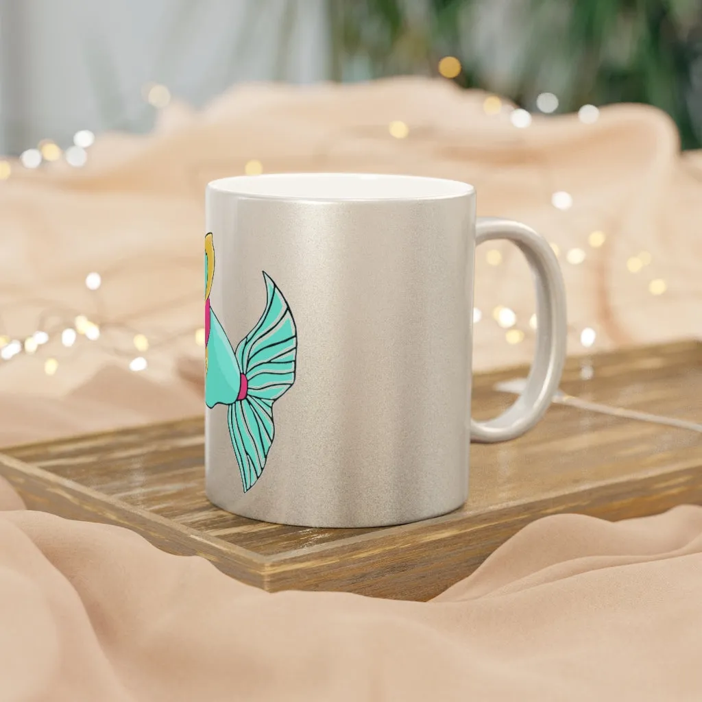 Plumo Metallic Mug (Silver / Gold)