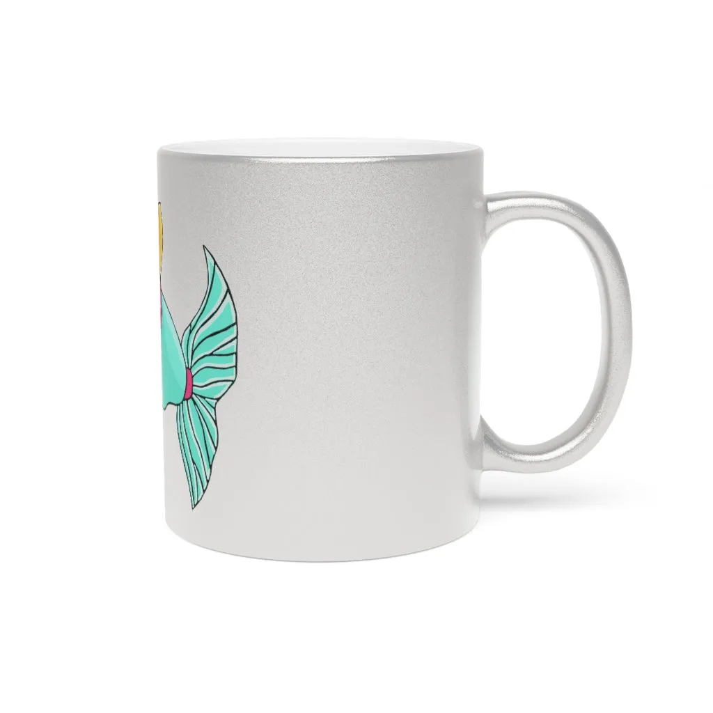 Plumo Metallic Mug (Silver / Gold)