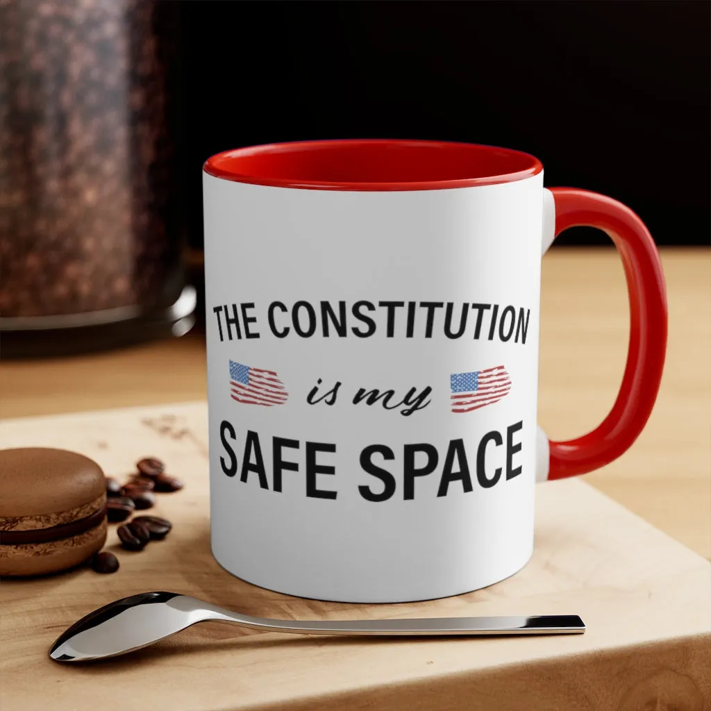 The Constitution Is My Safe Space Mug