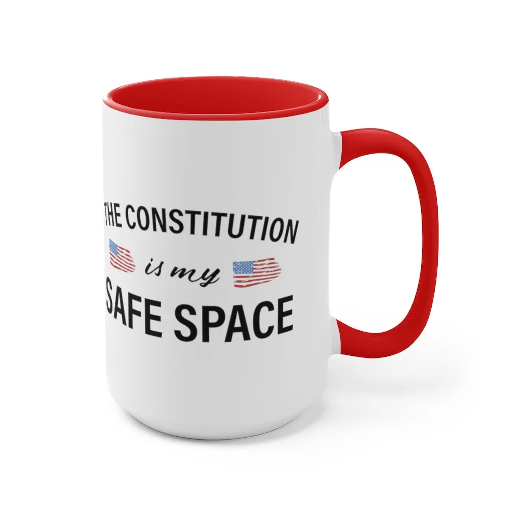 The Constitution Is My Safe Space Mug