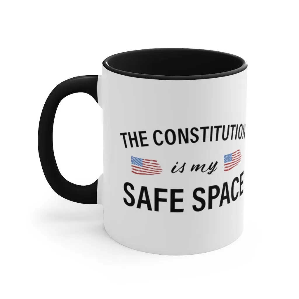 The Constitution Is My Safe Space Mug