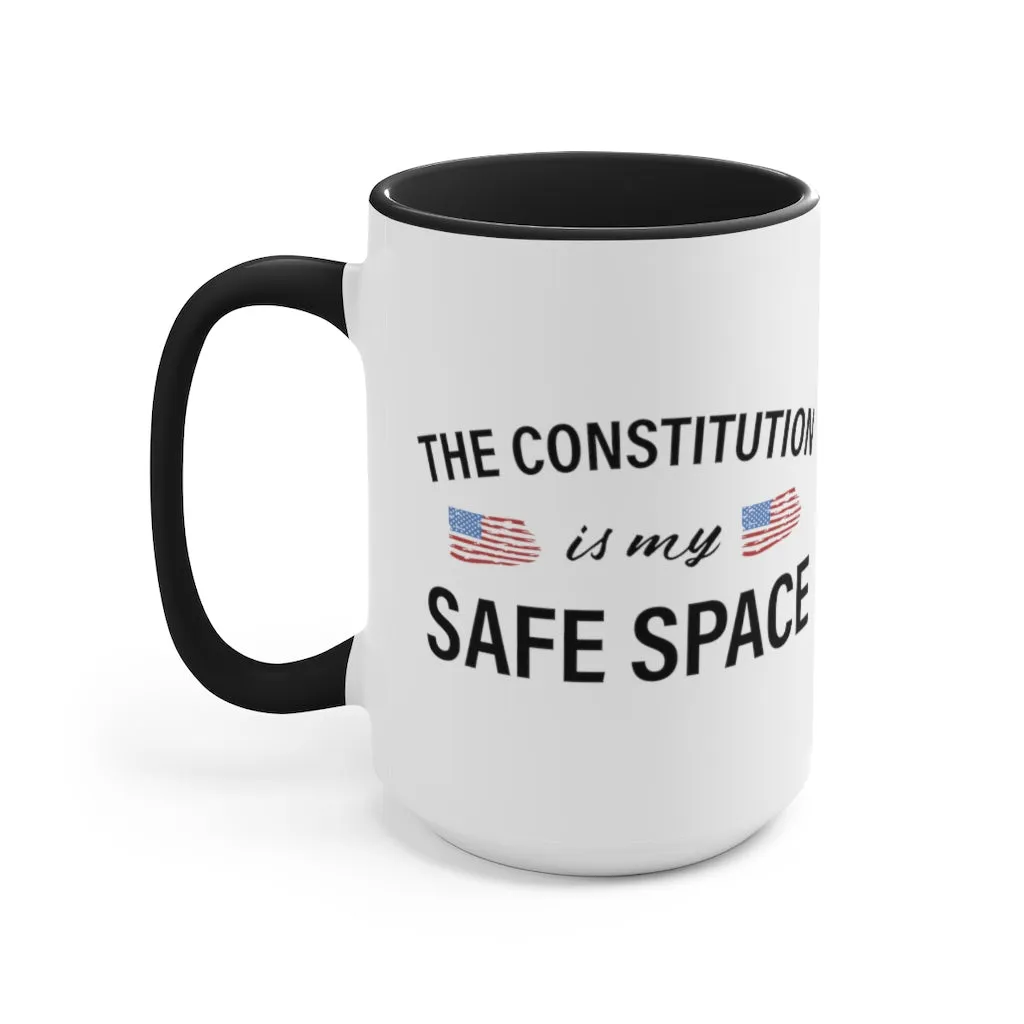 The Constitution Is My Safe Space Mug