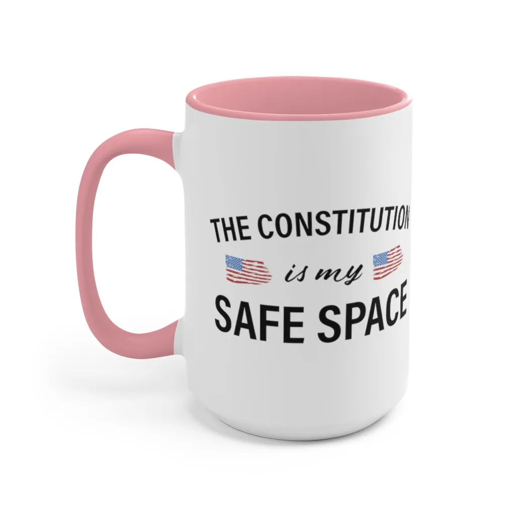 The Constitution Is My Safe Space Mug