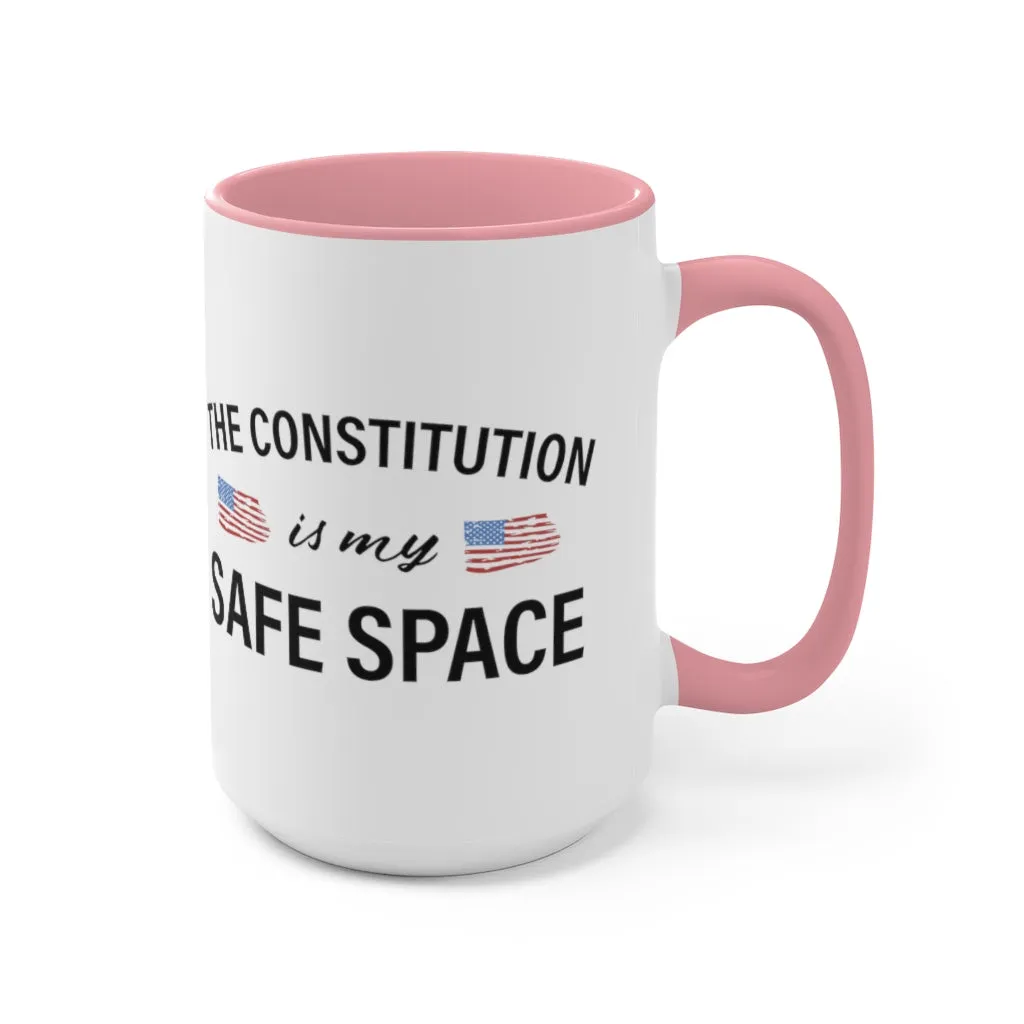 The Constitution Is My Safe Space Mug