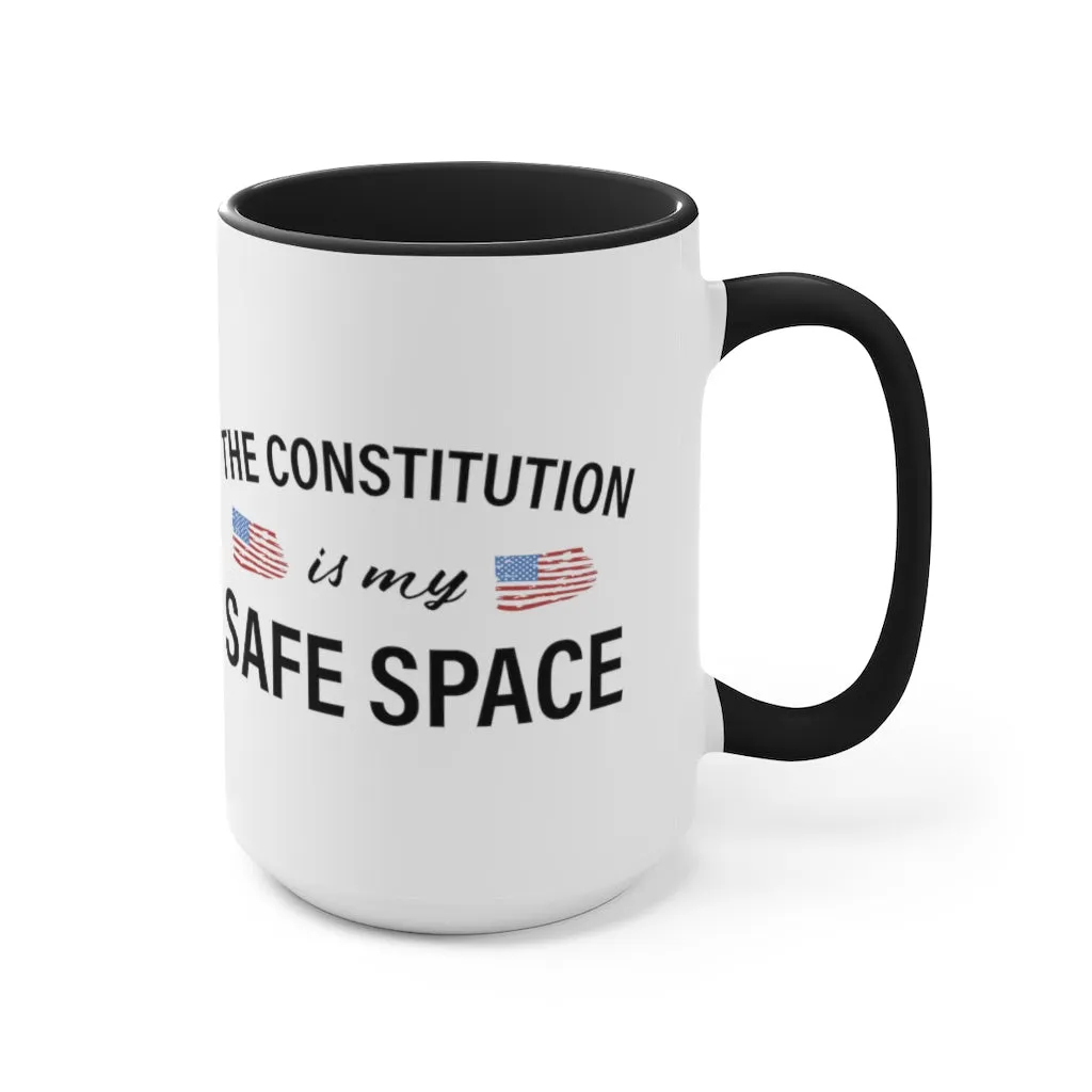 The Constitution Is My Safe Space Mug