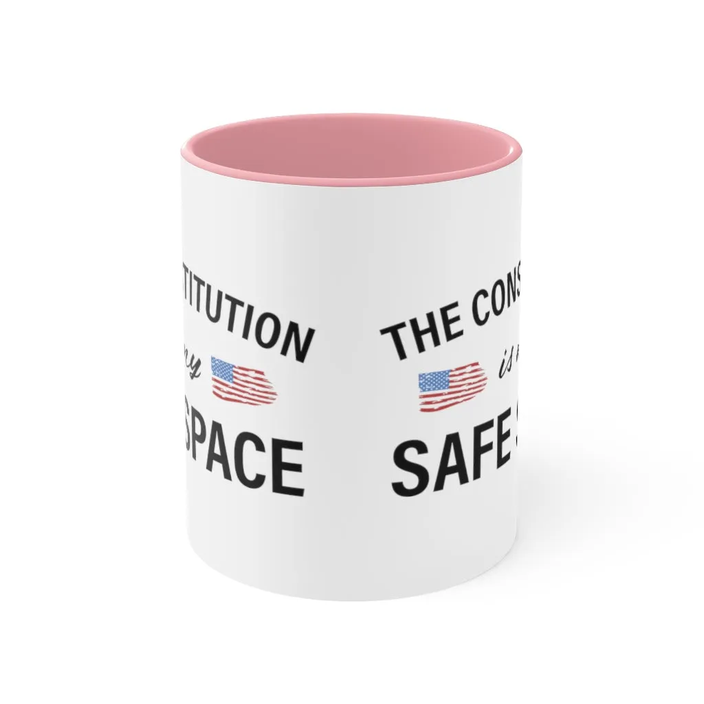 The Constitution Is My Safe Space Mug